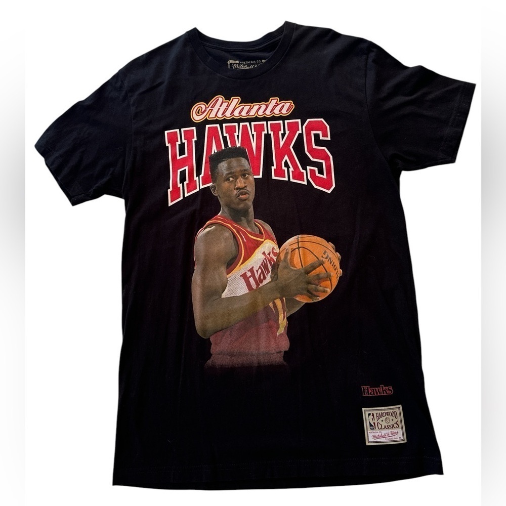 Mitchell & Ness Hardwood Classics Men's Dominique Wilkins Atlanta Hawks Shirt Lg